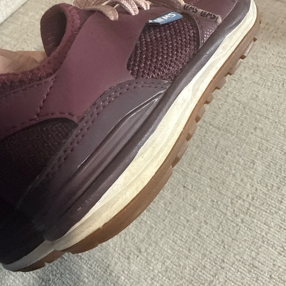 Lems Women's Burgundy Lace-Up Sneakers - Picture 12 of 12